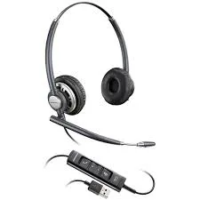 HP Plantronics Corded Headset with USB Connection