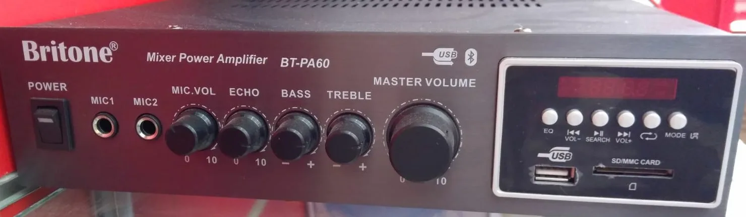 Britone 400W Amplifier + Flash Driver + BT